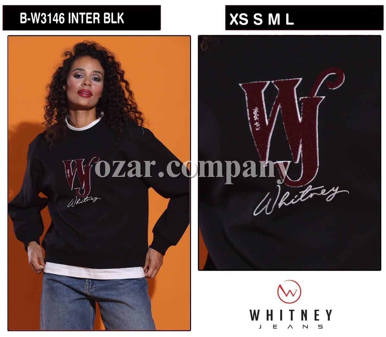 Женский Свитшот Whitney