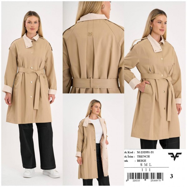 Женский Тренч Free Fashion