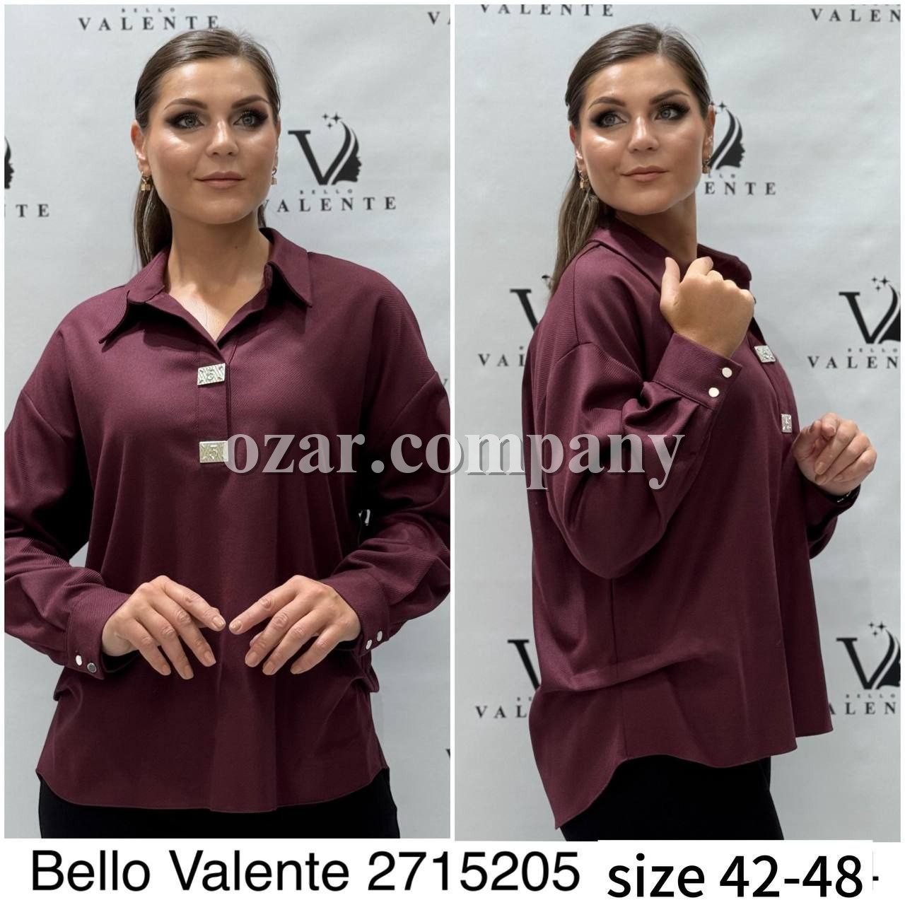 Женская Блузка Bello Valente (Большие размеры)