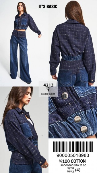 Женский Джинсовый Жакет ITS Basic 