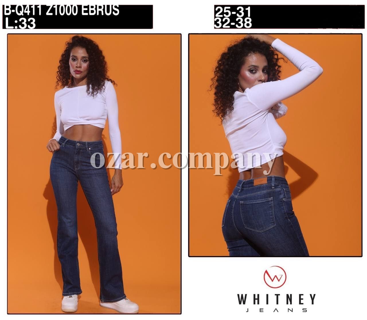Женские Джинсы Whitney (Большие размеры)