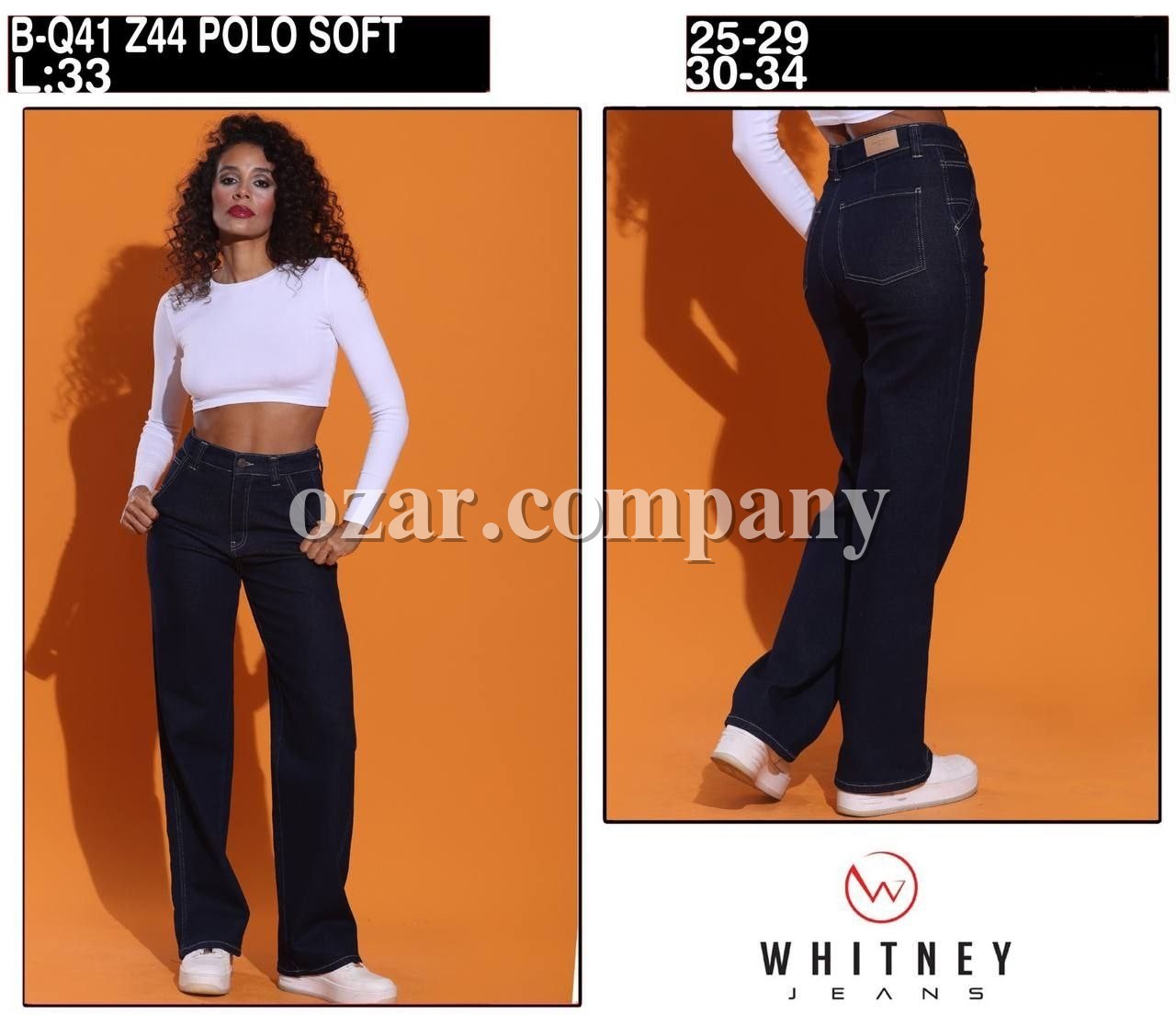 Женские Джинсы Whitney (Большие размеры)