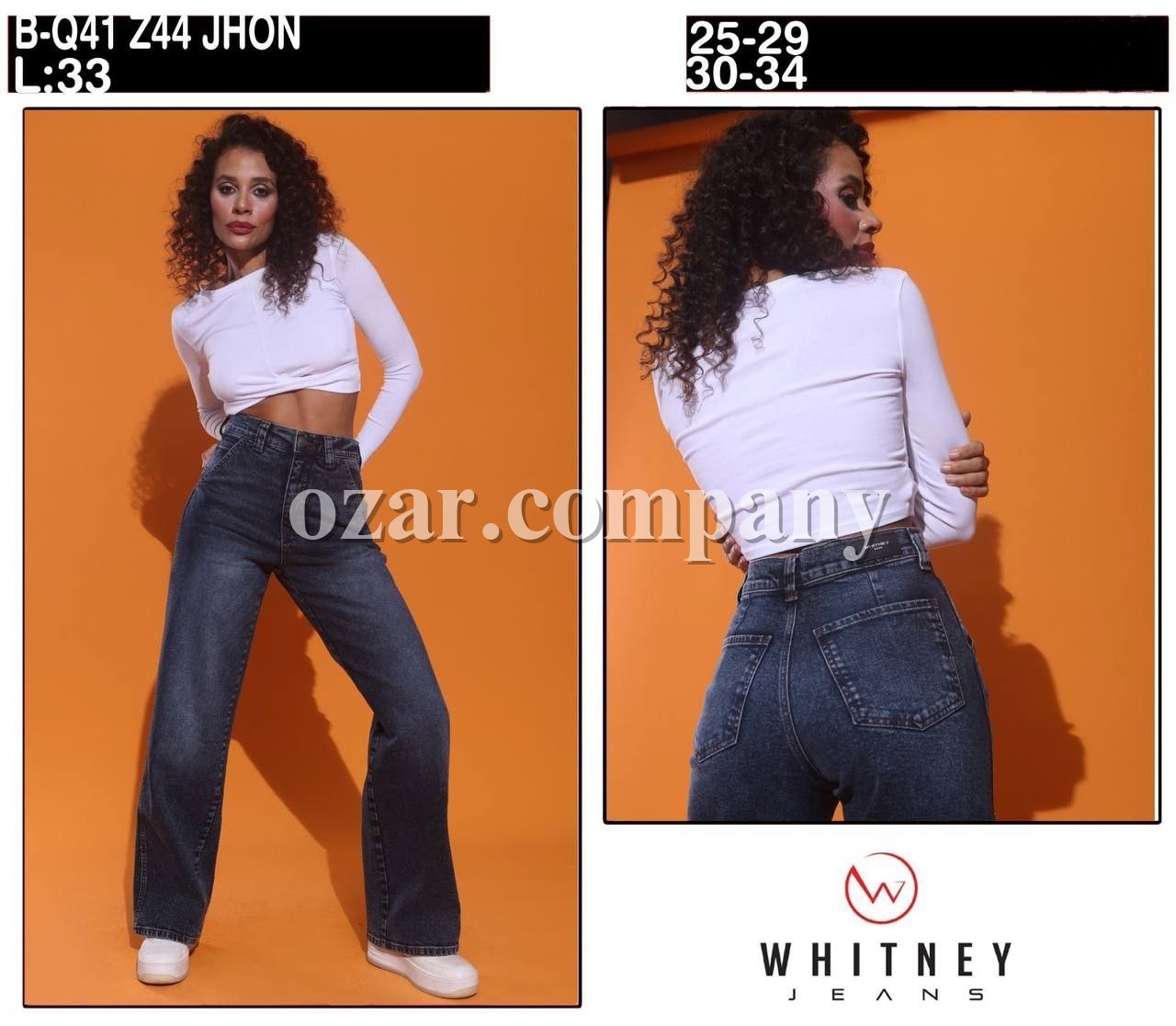 Женские Джинсы Whitney (Большие размеры)