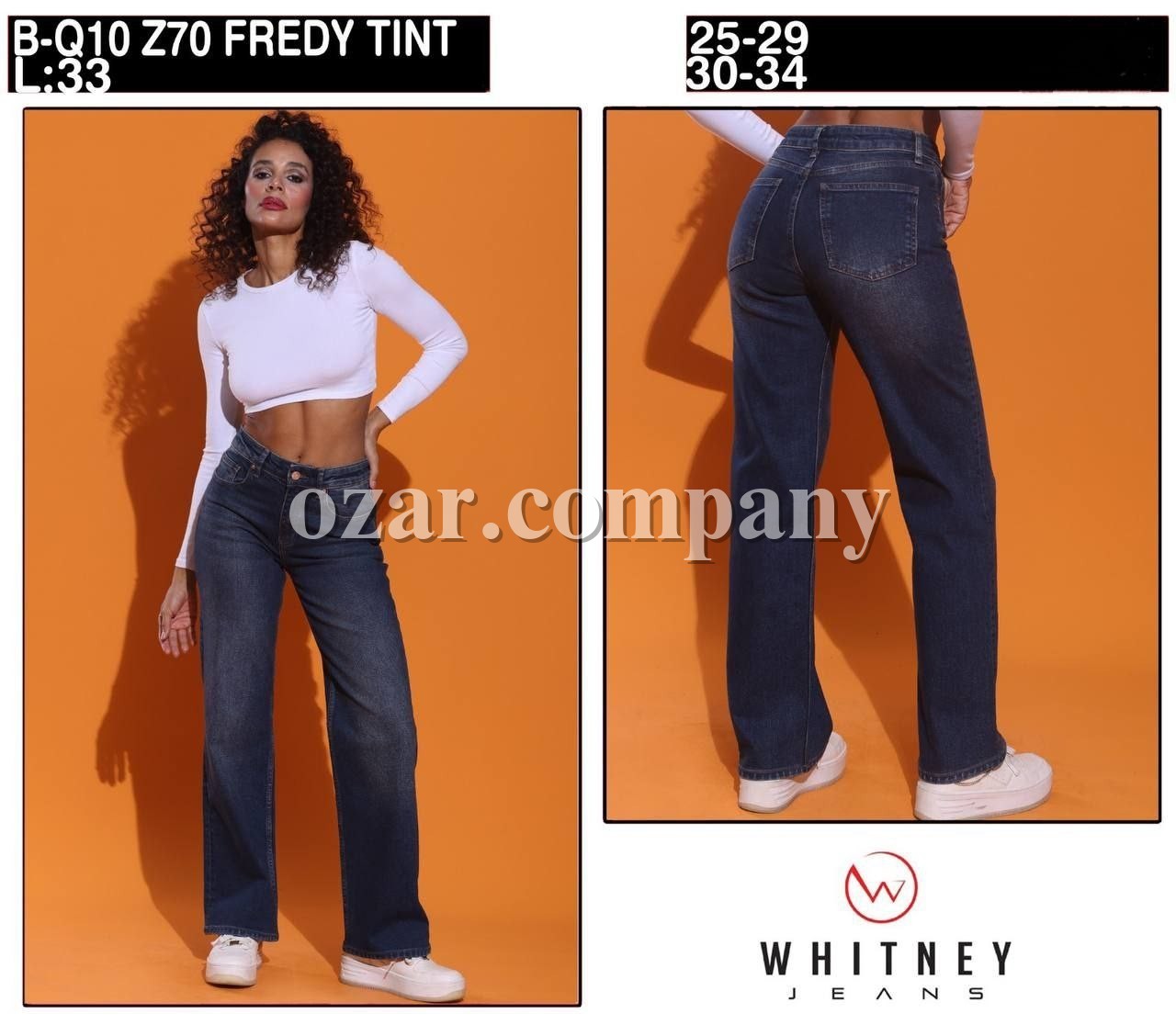 Женские Джинсы Whitney (Большие размеры)