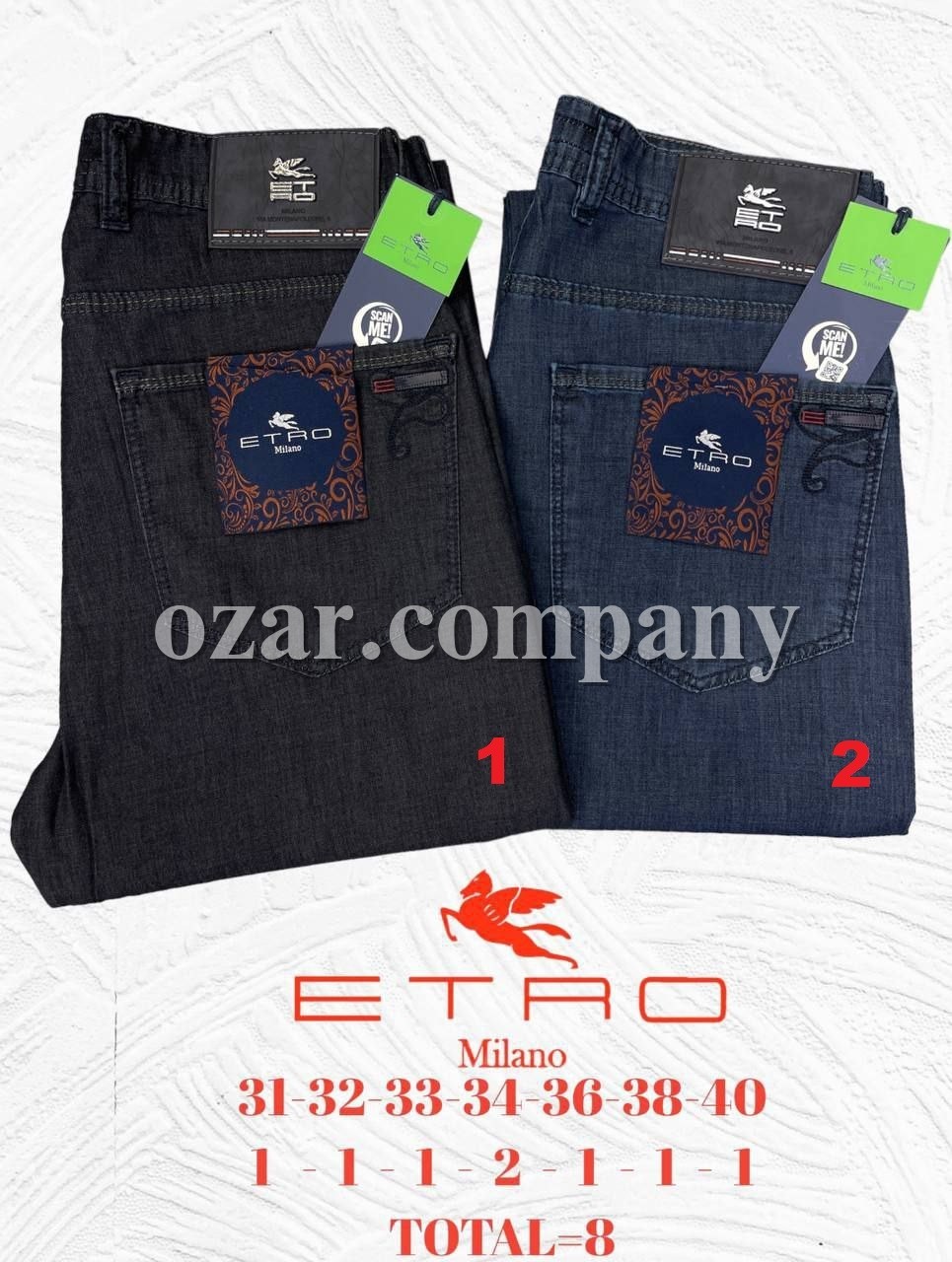 Мужские Джинсы Etro