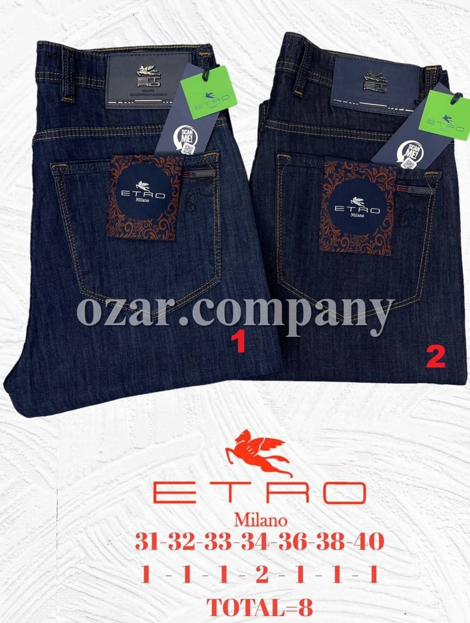 Мужские Джинсы Etro