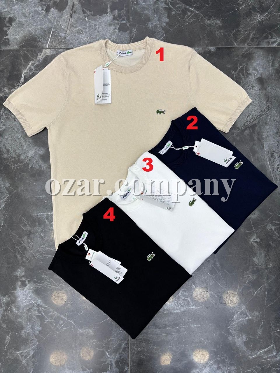 Мужская Футболка Lacoste
