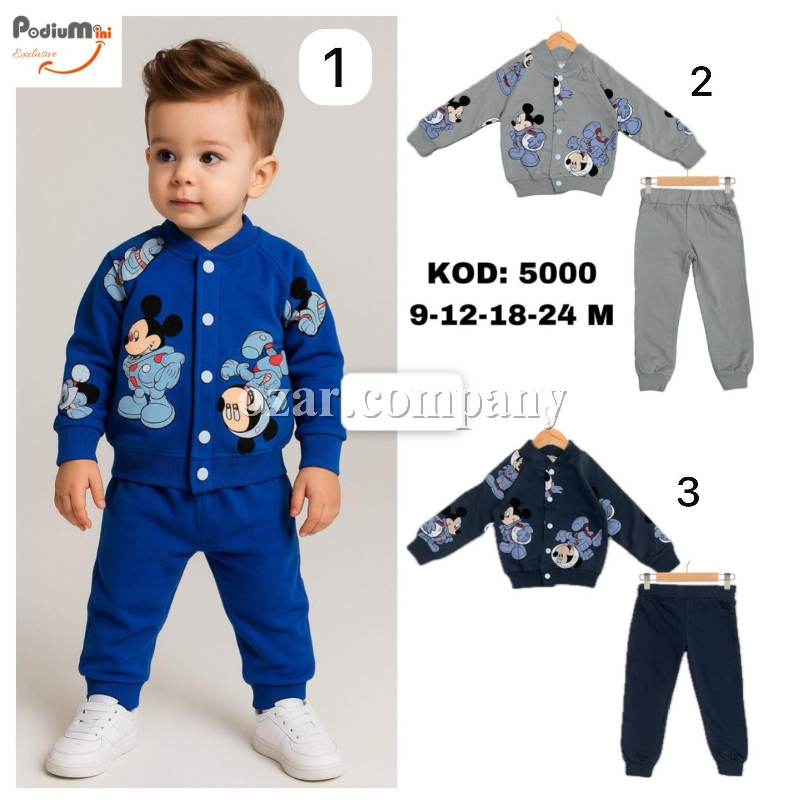 Костюм Для Мальчика PodiuMini (9-12-18-24мес.)