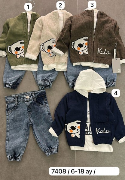 Костюм Тройка Для Мальчика Concept (6-9-12-18мес.)