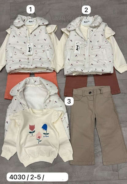 Костюм Тройка Для Девочки ARD (2-3-4-5лет)
