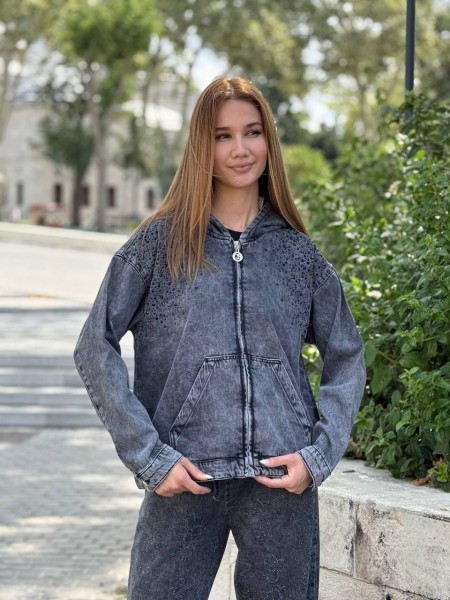 Женская Джинсовая Курточка Coco Bianca