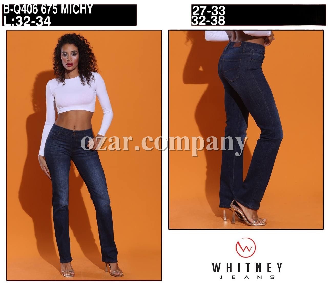 Женские Джинсы Whitney (Большие размеры)