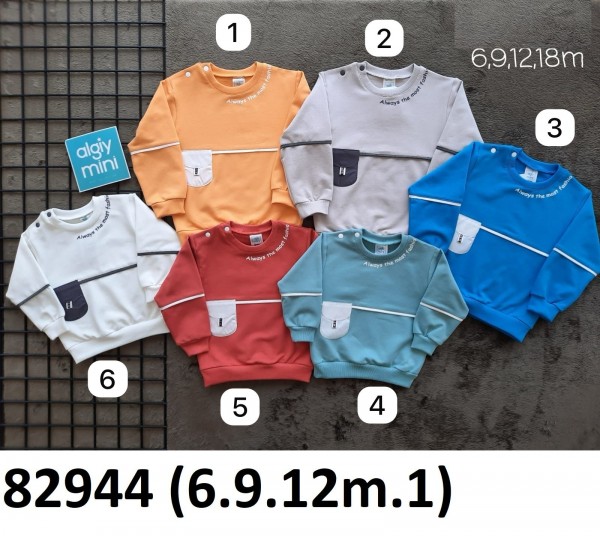 Свитшот Для Мальчика Algiy Mini (6-9-12-18мес.) 