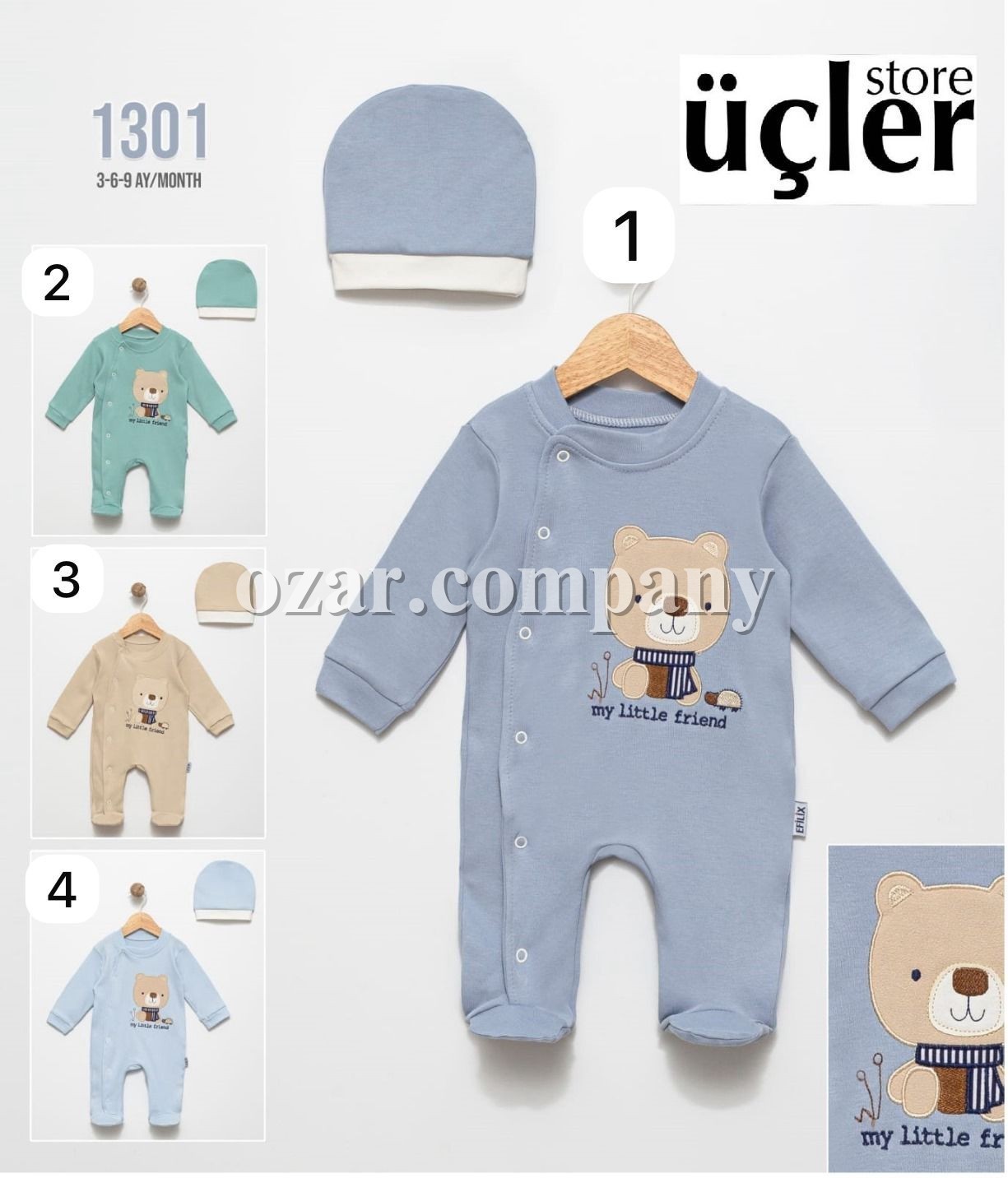 Человечек Для Мальчика Efilix Baby (3-6-9мес.)