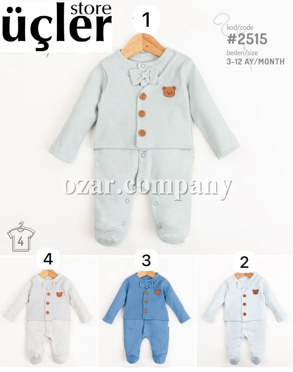 Человечек Для Мальчика Sweet Melisa (3-6-9-12мес.)