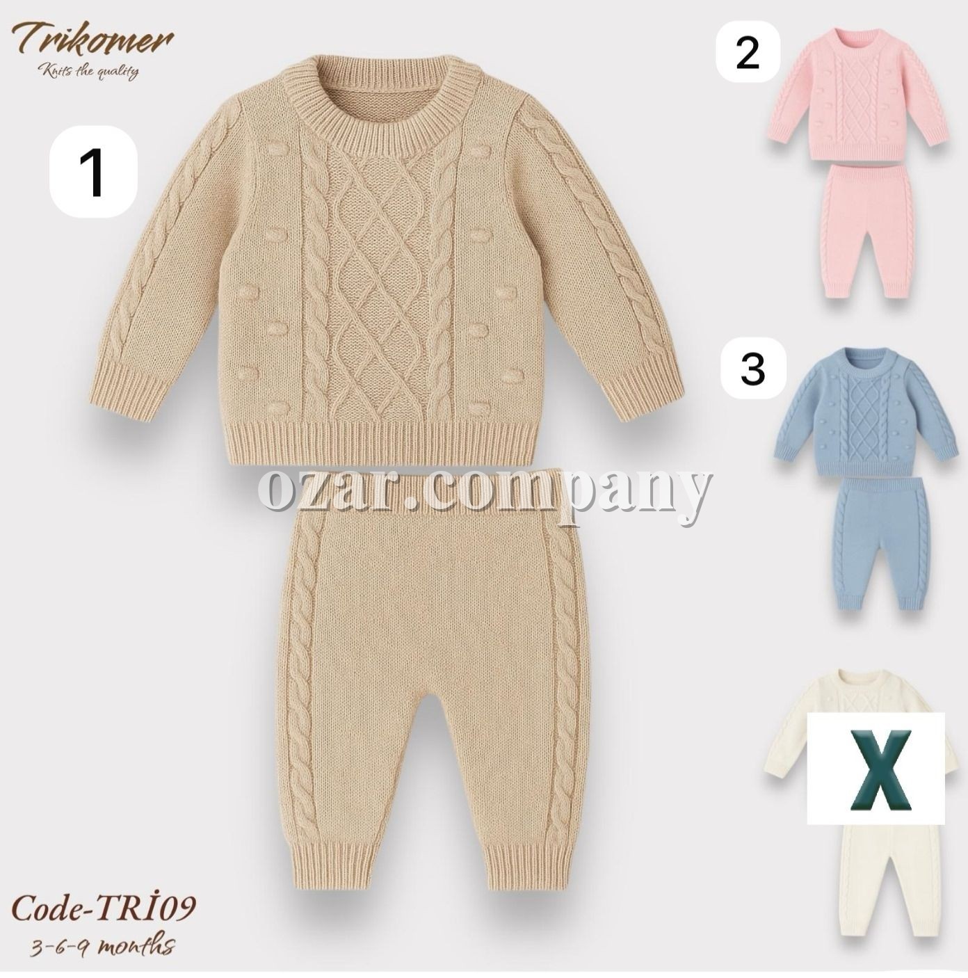 Костюм Для Новорождённых Trikomer (3-6-9мес.)