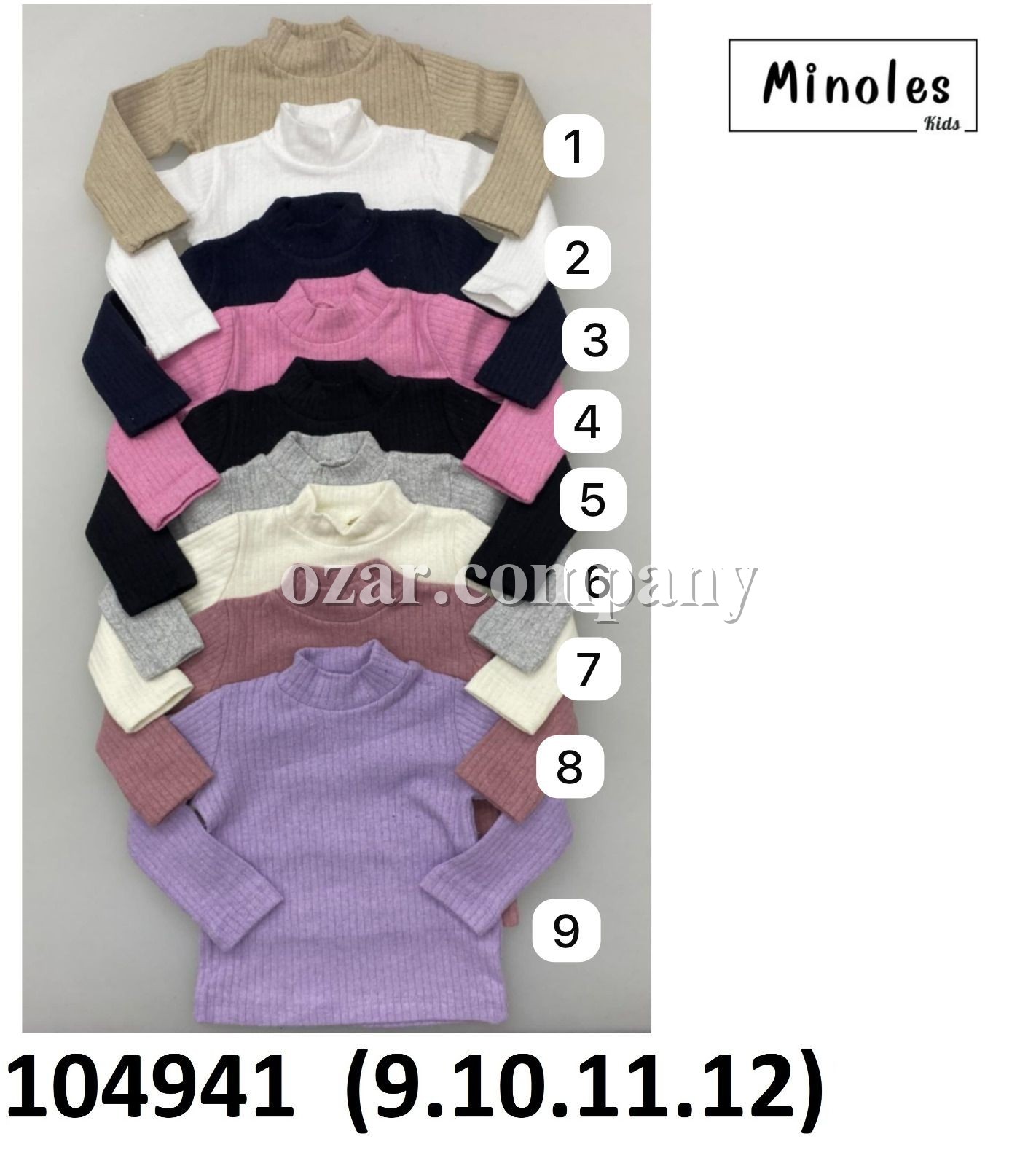 Гольф Для Девочки Minoles (9-10-11-12лет) 