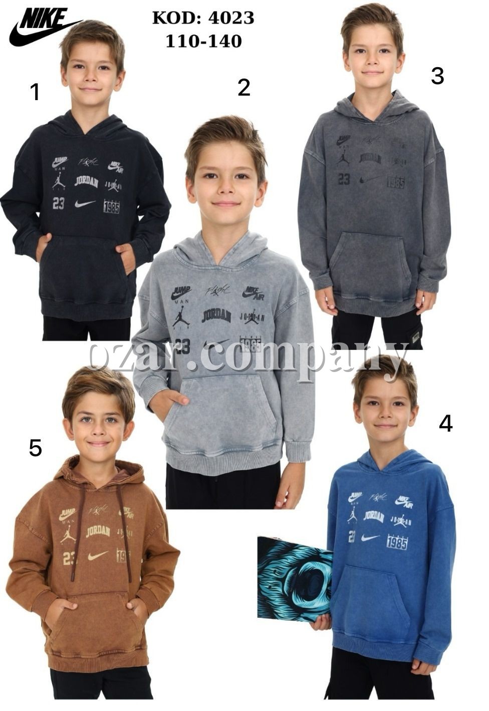 Брендовый Худи Для Мальчика (5-6-8-10лет) 