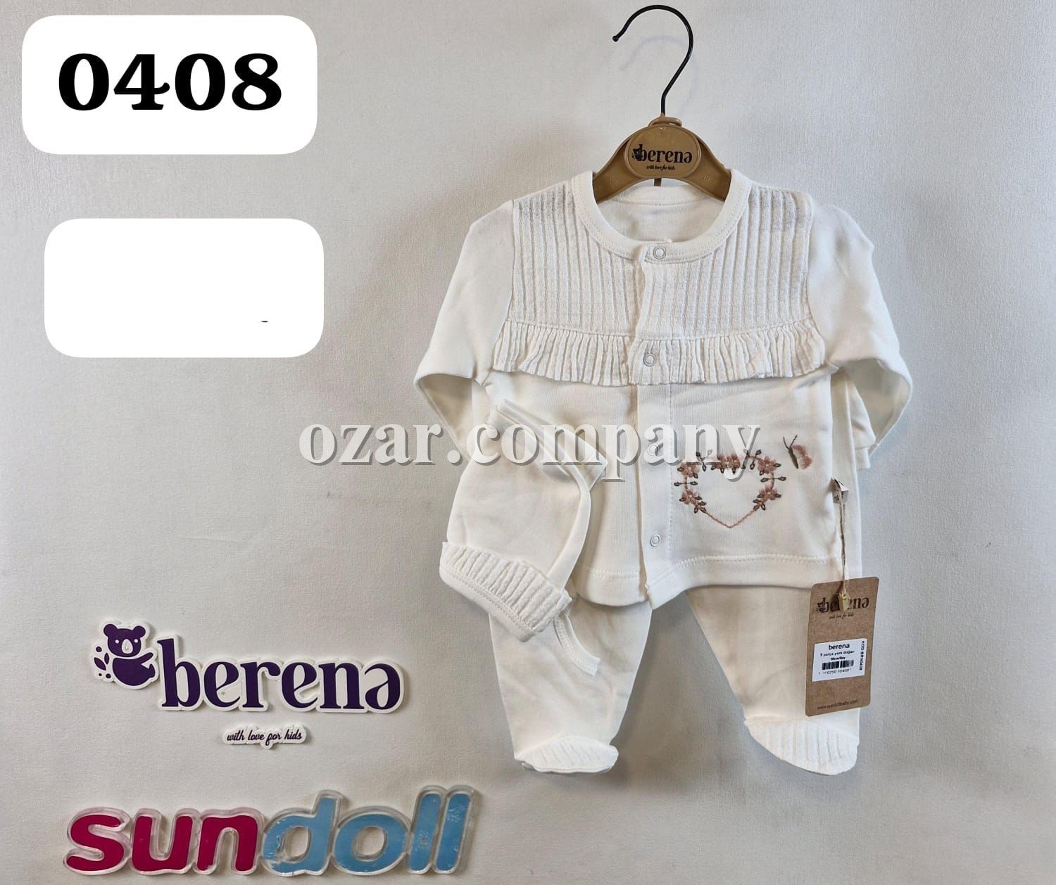 Комплект Для Девочки Berena (0-3-6-9мес.)