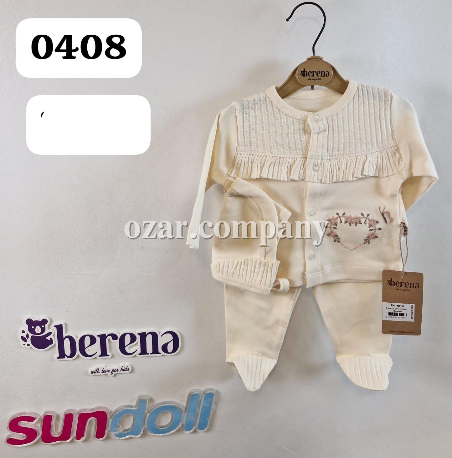 Комплект Для Девочки Berena (0-3-6-9мес.)