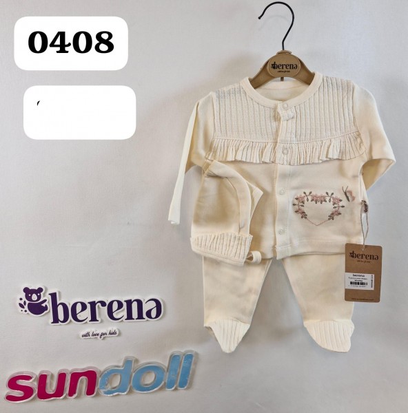 Комплект Для Девочки Berena (0-3-6-9мес.)