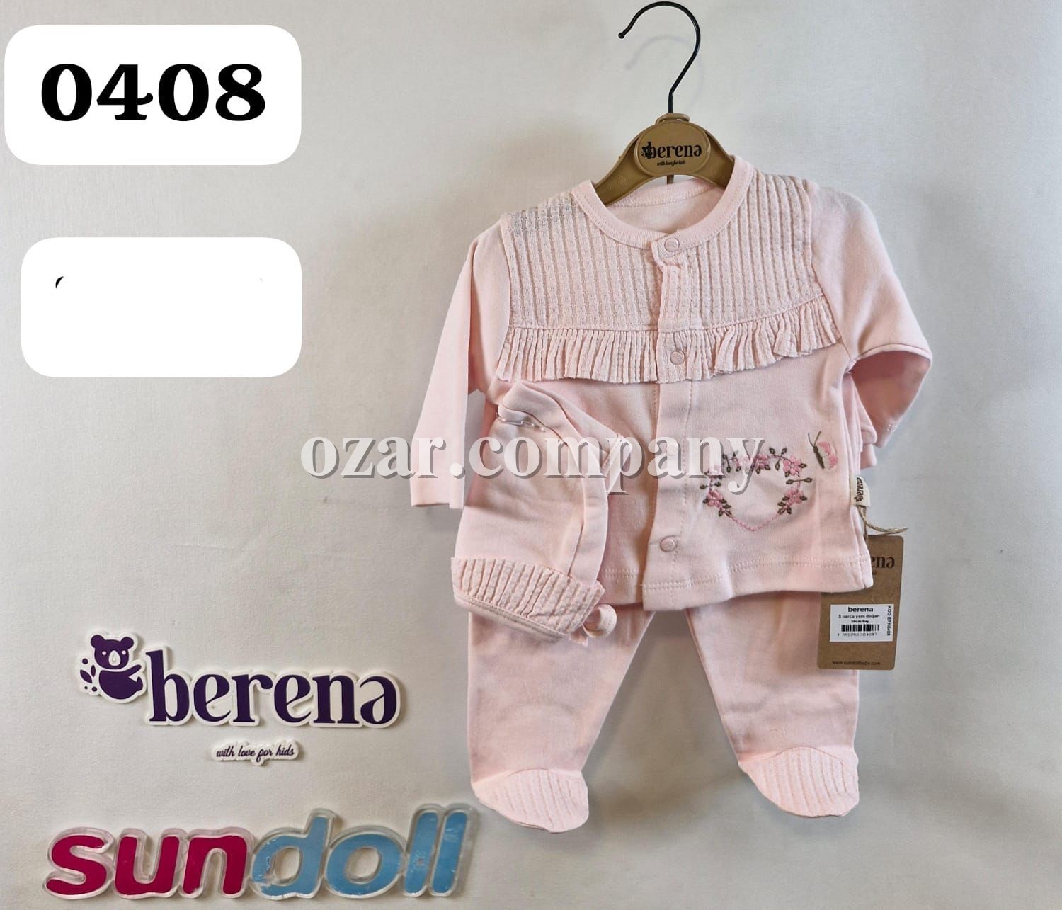Комплект Для Девочки Berena (0-3-6-9мес.)