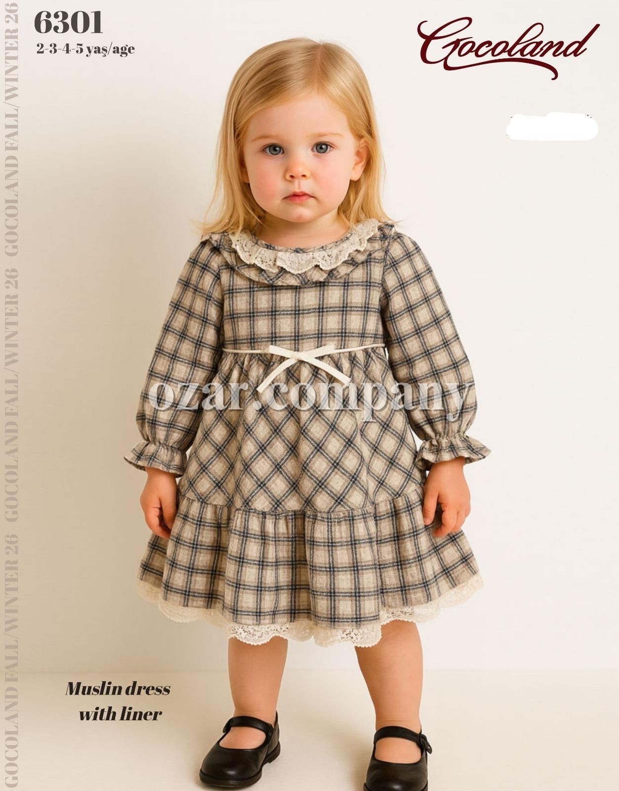 Платье Для Девочки Cocoland  (2-3-4-5лет)
