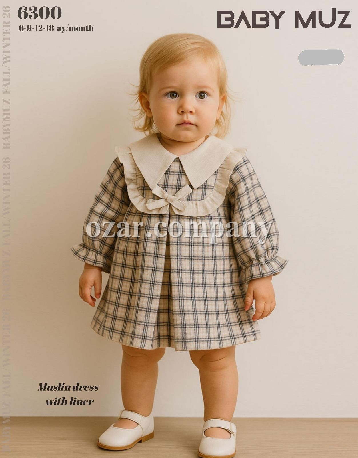 Платье Для Девочки Baby Muz (6-9-12-18мес.)