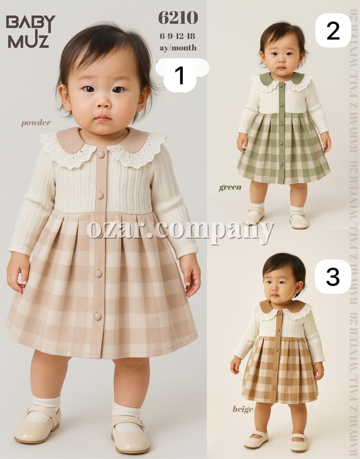 Платье Для Девочки Baby Muz (6-9-12-18мес.)