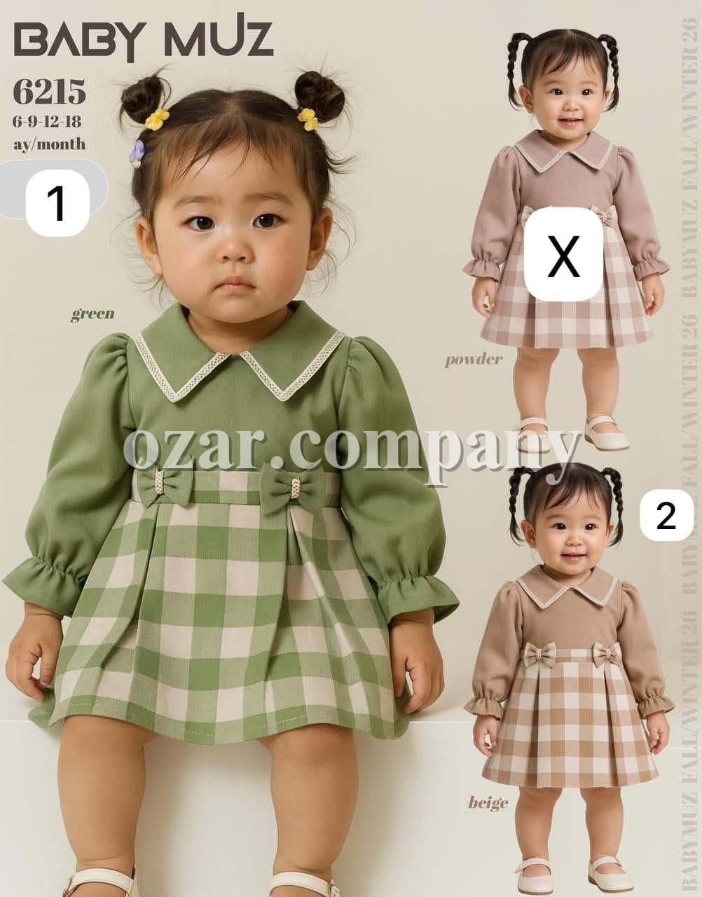 Платье Для Девочки Baby Muz (6-9-12-18мес.)