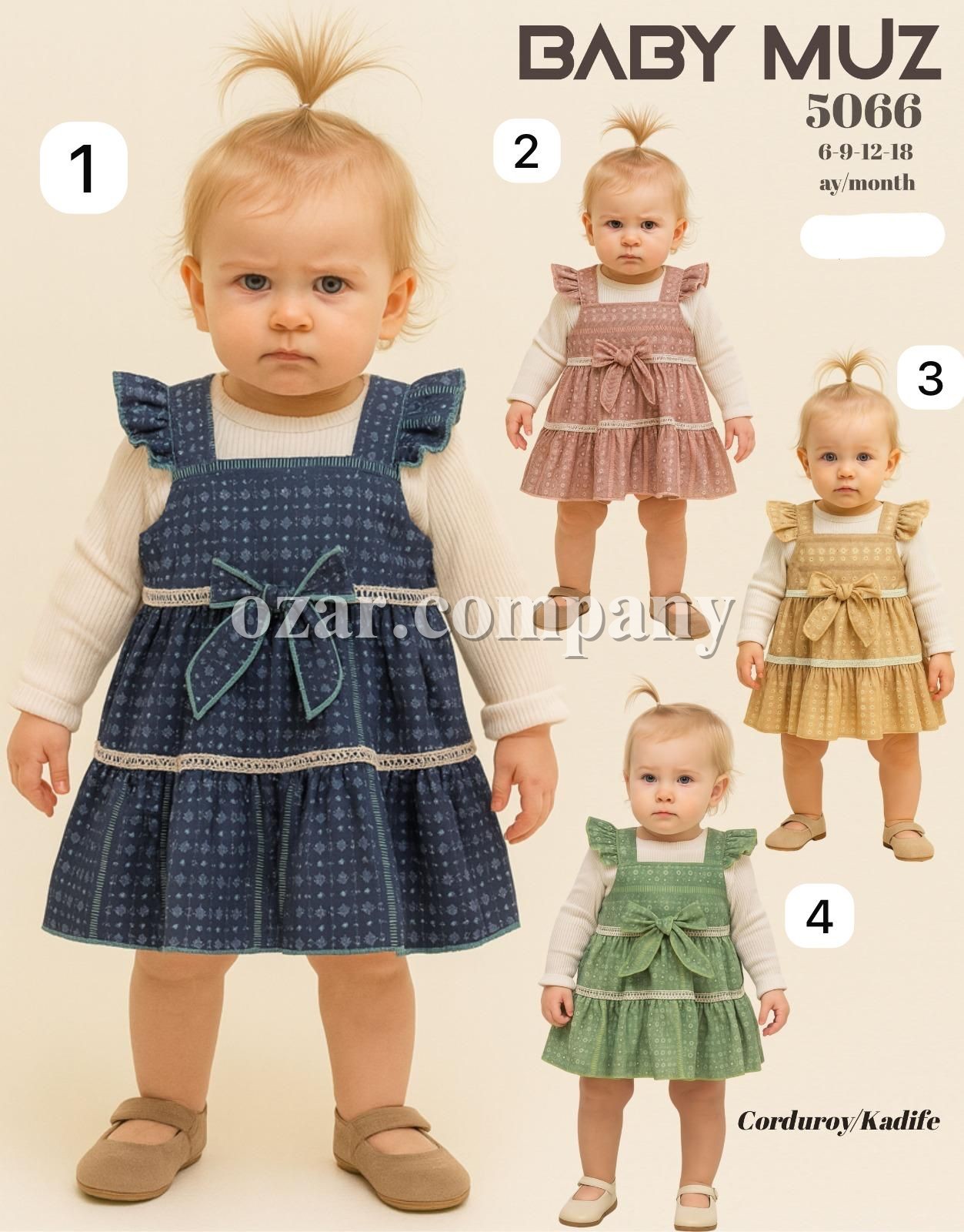 Сарафан Для Девочки Baby Muz (6-9-12-18мес.)