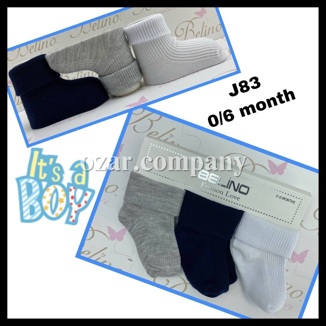 Носки Для Мальчика Belino (0-6мес.)