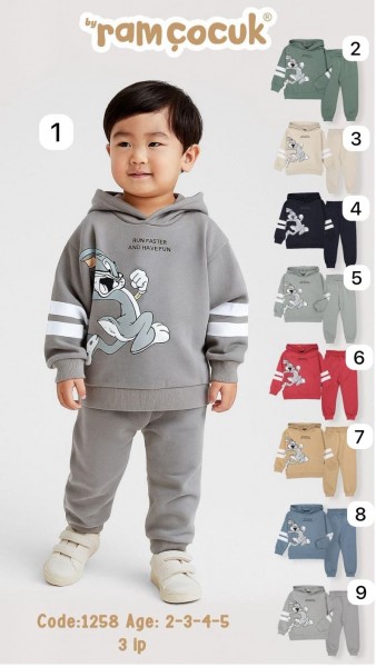 Трикотажный Костюм Тринитка Для Мальчика Ramcocuk (2-3-4-5лет)