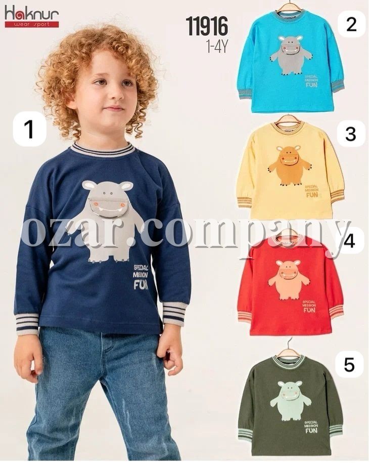 Свитшот Для Мальчика Haknur (1-2-3-4лет) 