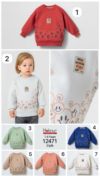 Свитшот Тринитка Для Мальчика Haknur (1-2-3-4лет) 