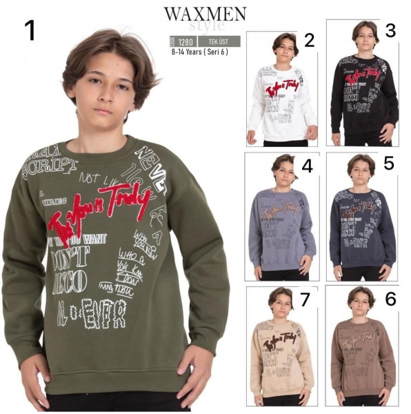 Свитшот Для Мальчика Waxmen (9-10-11-12-13-14лет) 