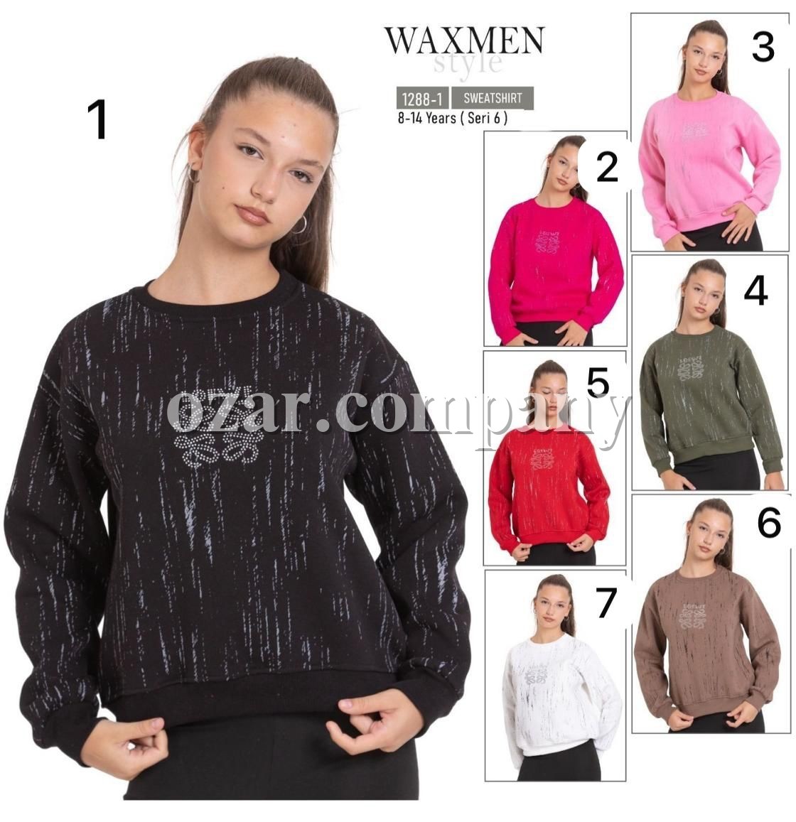 Свитшот Для Девочки Waxmen (9-10-11-12-13-14лет) 