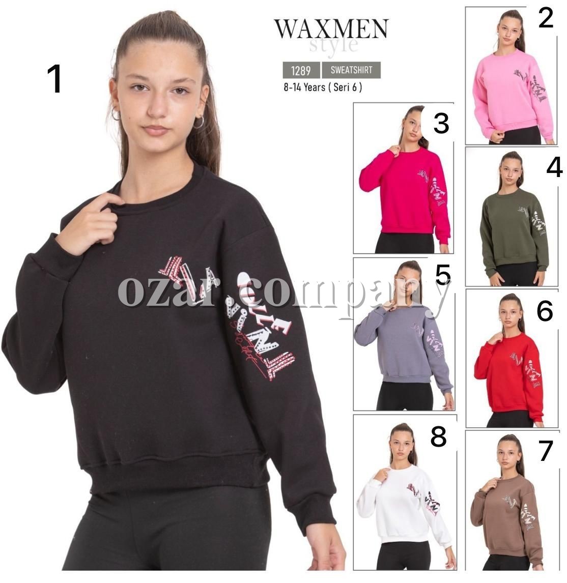 Свитшот Для Девочки Waxmen (9-10-11-12-13-14лет) 