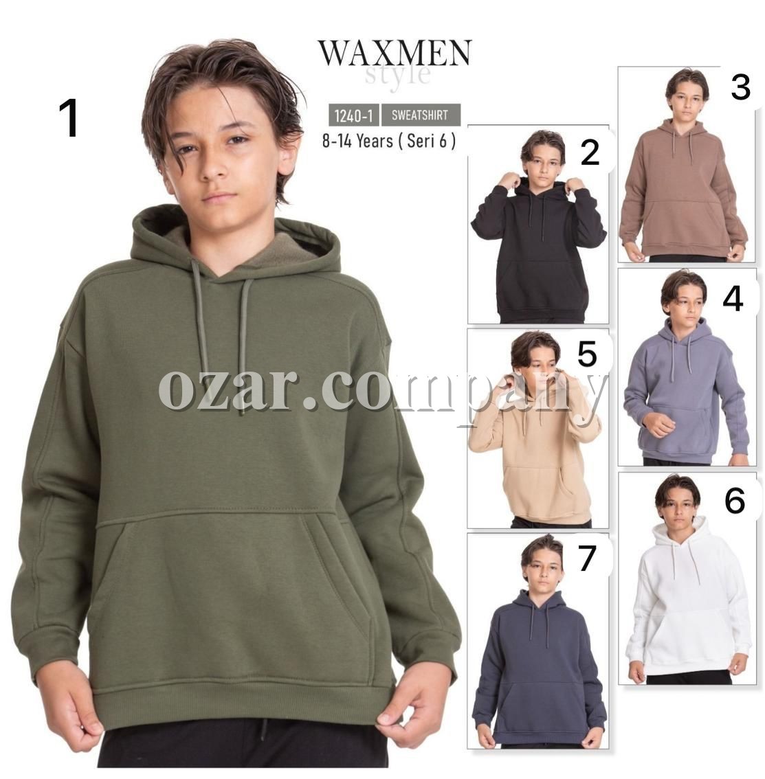 Худи Для Мальчика Waxmen (9-10-11-12-13-14лет) 