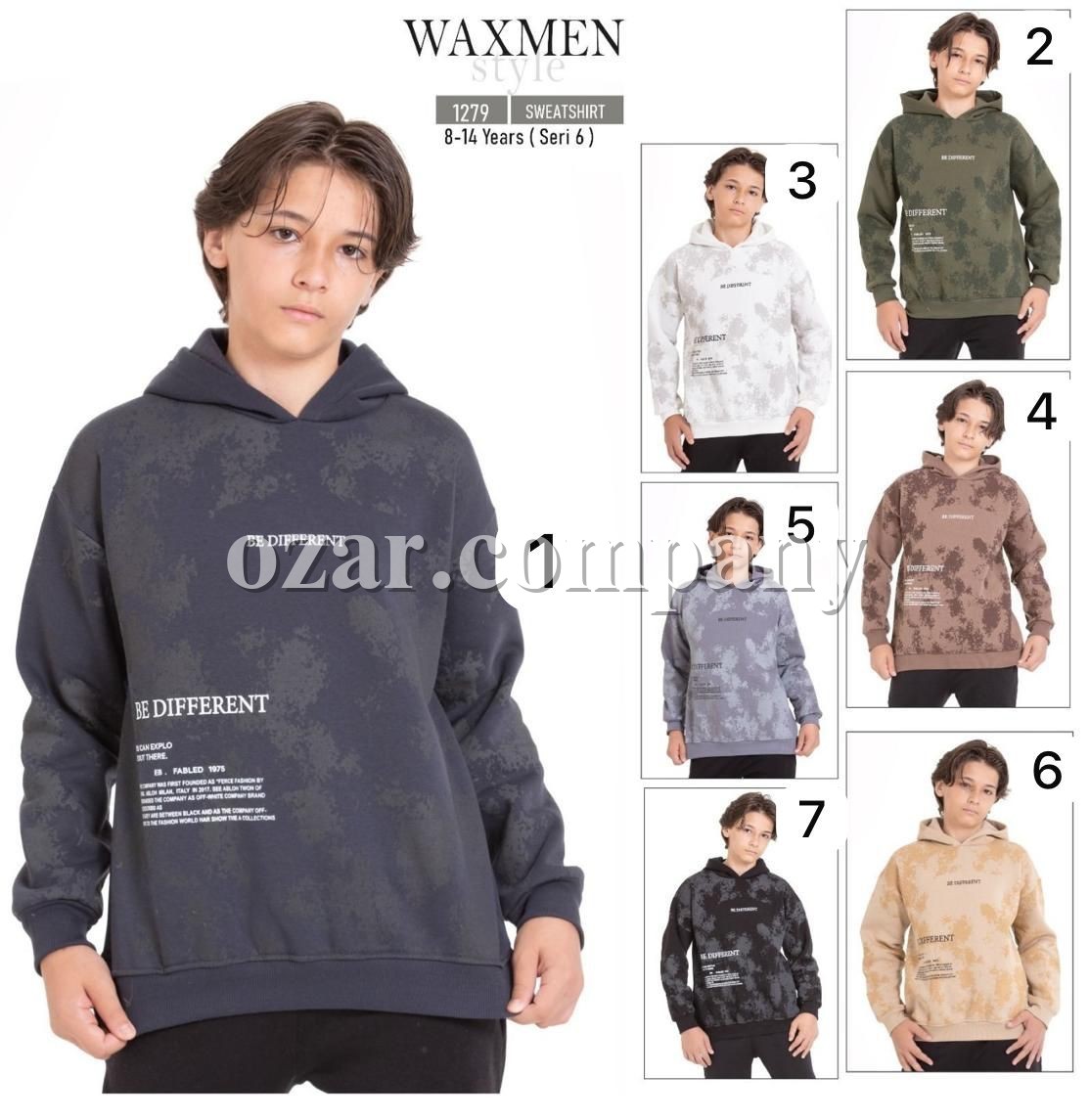 Худи Для Мальчика Waxmen (9-10-11-12-13-14лет) 