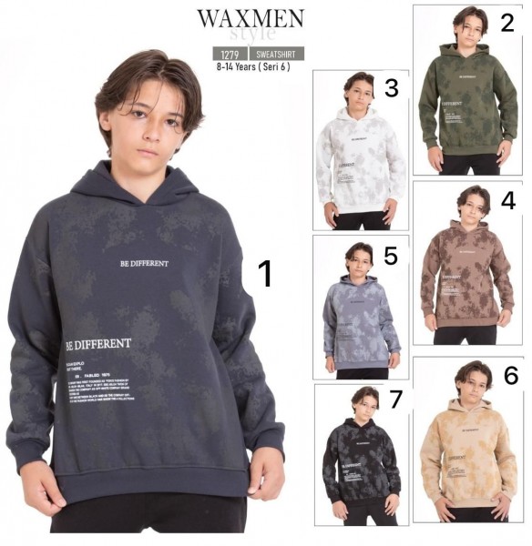 Худи Для Мальчика Waxmen (9-10-11-12-13-14лет) 