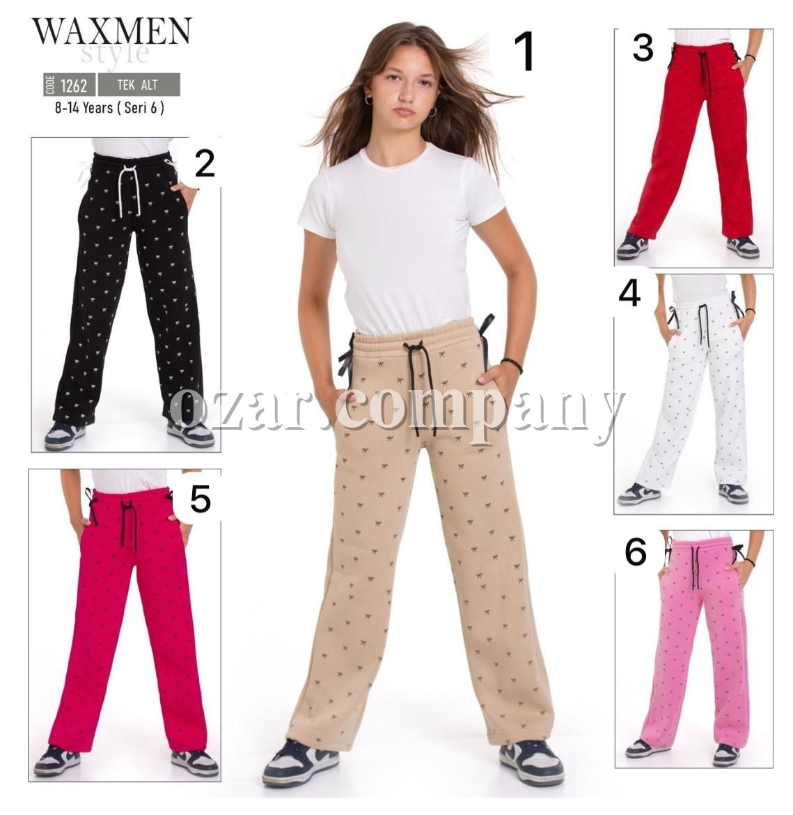 Трикотажные Штаны Для Девочки Waxmen (9-10-11-12-13-14лет) 
