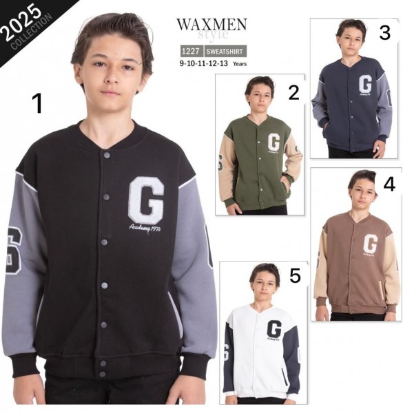 Бомбер Для Мальчика Waxmen (9-10-11-12-13-14лет) 