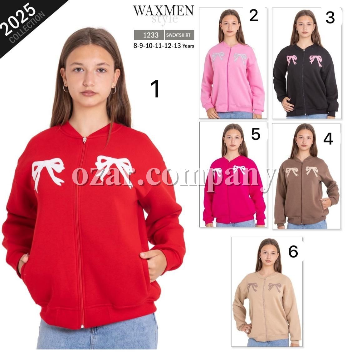 Бомбер Для Девочки Waxmen (9-10-11-12-13-14лет) 