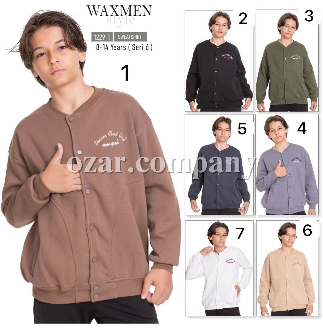 Бомбер Для Мальчика Waxmen (9-10-11-12-13-14лет) 