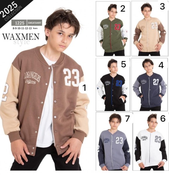 Бомбер Для Мальчика Waxmen (9-10-11-12-13-14лет) 