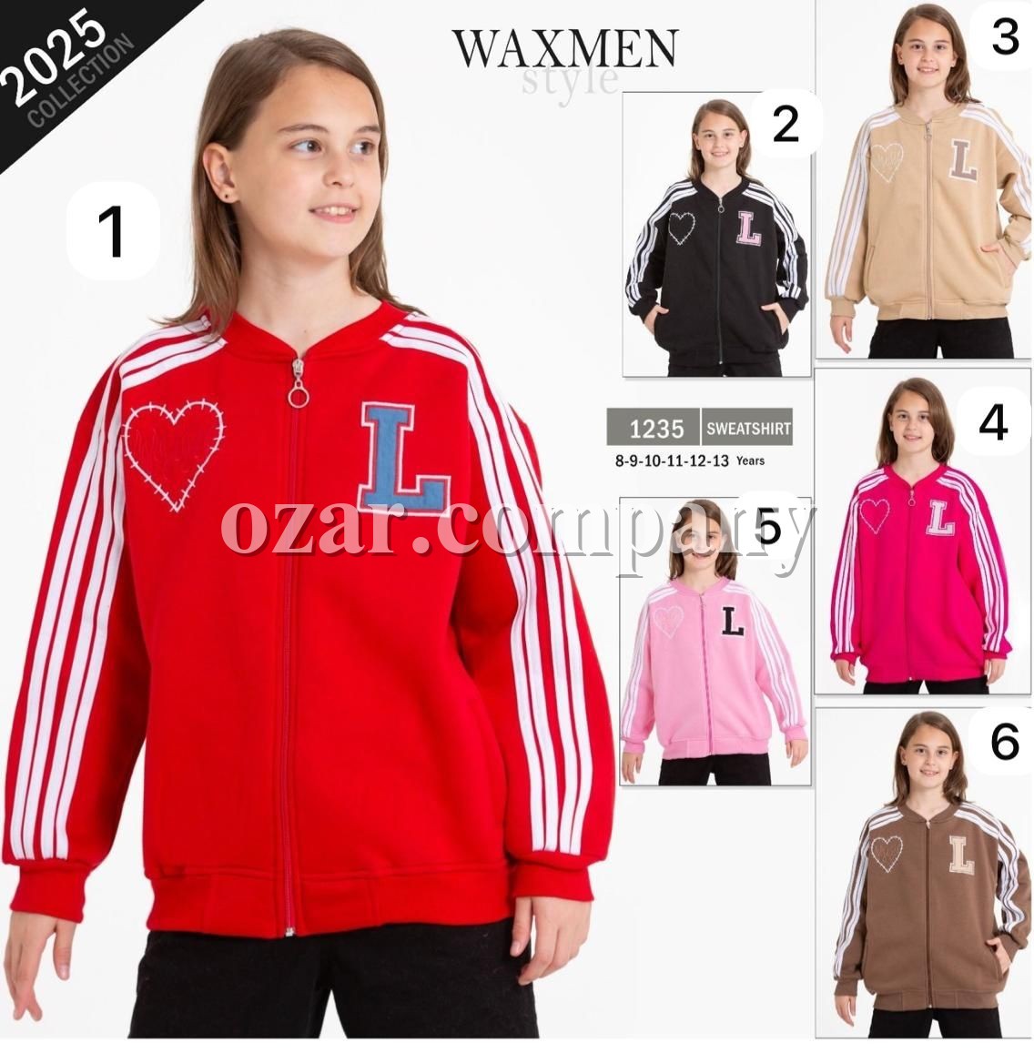 Бомбер Для Девочки Waxmen (9-10-11-12-13-14лет) 