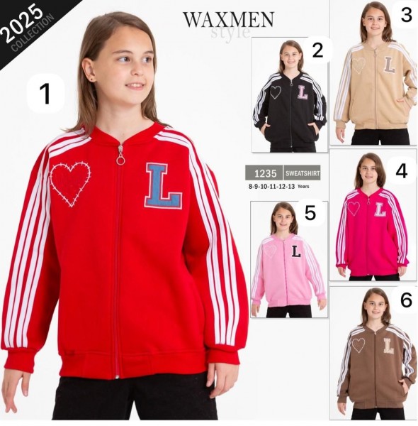 Бомбер Для Девочки Waxmen (9-10-11-12-13-14лет) 