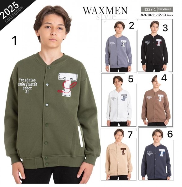 Бомбер Для Мальчика Waxmen (9-10-11-12-13-14лет) 