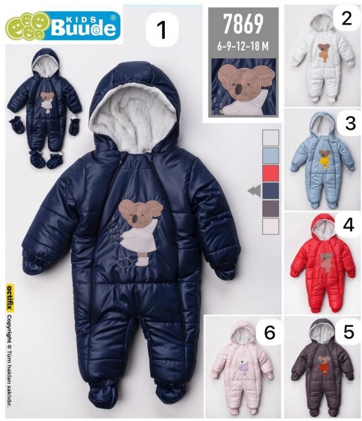 Комбинезон Для Новорождённых Buude Kids (6-9-12-18мес.)
